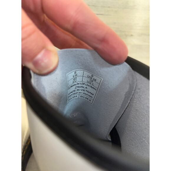 Dr Martens Doc Zavala Combat Boot M9/W10 DMs White Smooth Leather NWOT Airwair - Picture 7 of 10